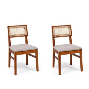 Imagem de Conjunto 2 Cadeiras Madeira Maciça Origem - Artemobili