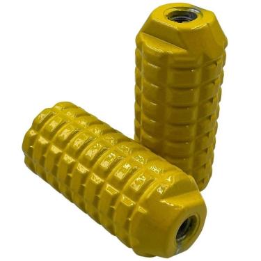 Imagem de Pedaleira Trolhão Grossa Bmx Bike Bicicleta Amarelo-Unissex