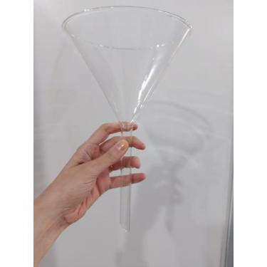 Imagem de Funil De Vidro Haste Curta 100mm - Drop - Unidade - Drop Glass