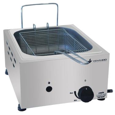 Imagem de Fritador Simples Venancio 5 Litros Óleo a Gás Baixa Pressão SFG112
