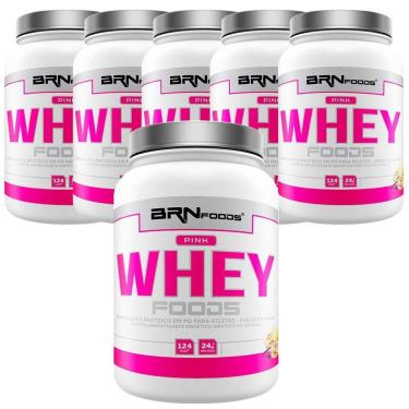 Imagem de KIT ATACADO: 6x Whey Protein Pink Whey 900g-Unissex