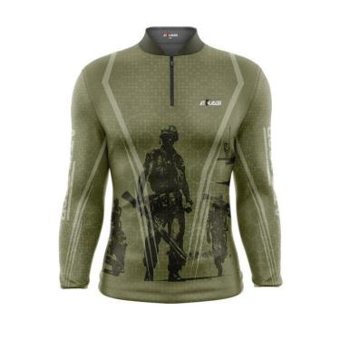 Imagem de Camiseta ( Atirador )  - Paintball - Militar - Ref 23-Unissex