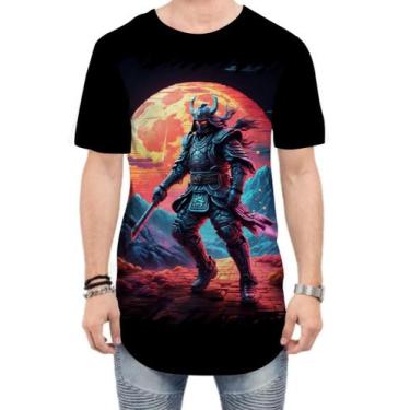 Imagem de Camiseta Longline Samurai Ronin Sunset Sem Mestre 3 - Kasubeck Store®,