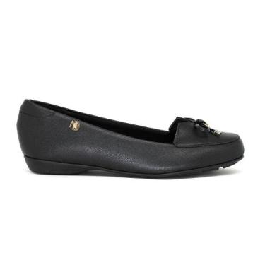 Imagem de Mocassim Modare Feminino Anatômico Conforto 7016461, Preto, 37