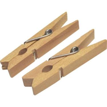Imagem de Artesanato Miniatura Pregador CRU 4,5CM  Pacote com 25 Unidades - KIT