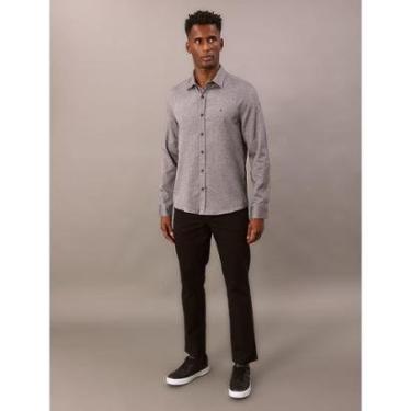 Imagem de Camisa Manga Longa Calvin Klein Jeans Regular Oxford Leve-Feminino