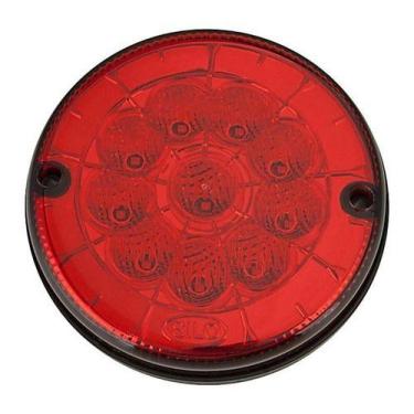 Imagem de Lanterna Traseira 125mm Ônibus Caminhão Carreta 10 LED VM 12V - SILO