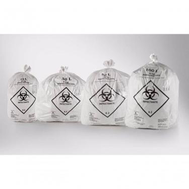 Imagem de Saco para Lixo Infectante 15 Litros Modelo Saco de Uso Consultório Médico e Hospital Br...