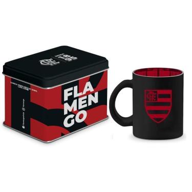 Imagem de Caneca De Vidro Na Lata Flamengo 300Ml-Unissex