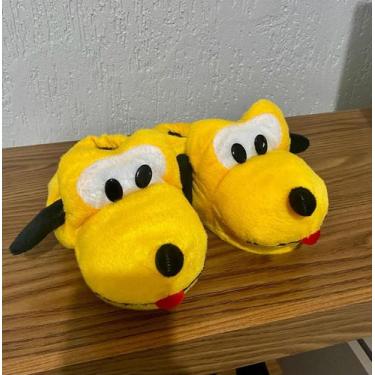Imagem de Pantufa de pelucia pluo - solado de borracha - PIJAMAS DA DANI