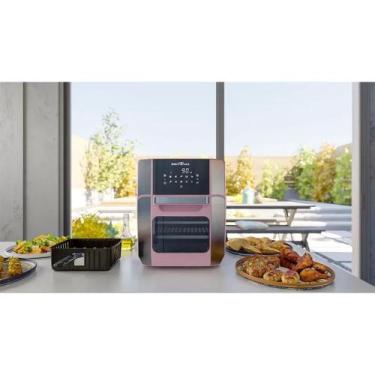 Imagem de Fritadeira Air Fryer Oven Britânia Rosa 12 Litros 1800w - 110V OU 220V