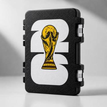 Imagem de Caixa Organizadora De Figurinhas Taça Copa do Mundo - Própria