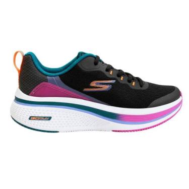 Imagem de Tênis Feminino Skechers 129002br/Bkmt Go Run Elevate 2.0, Preto, Multi