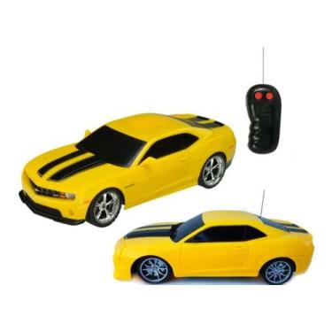 Imagem de Carro Carrinho De Controle Remoto De Corrida Camaro Amarelo - Toys Toy