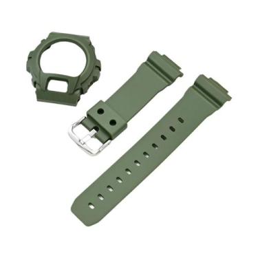 Imagem de Pulseira De Borracha Fosca Para Relógios Casio G-SHOCK DW-6900 DW-6600