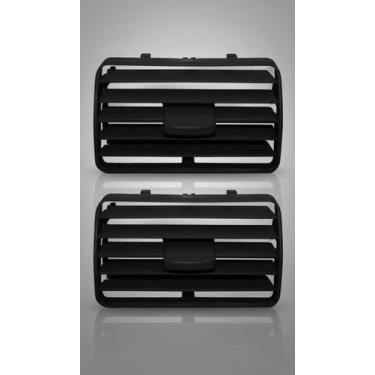 Imagem de Par Saída Ar Painel Veículo Preto 2un - Congratulations Store