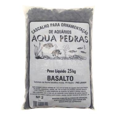 Imagem de Substrato Basalto p/ Aquários e Jardins Decoração N°2 -25kg