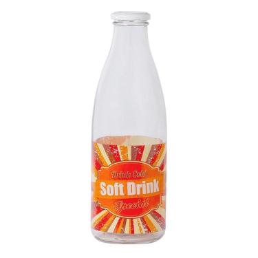 Imagem de Garrafa de Vidro Italy RetrÃ´ Soft Drink 1Litro - Yazi