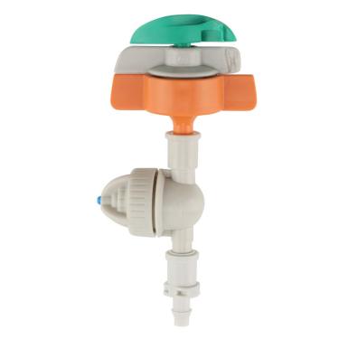 Imagem de Pilipane Irrigação por gotejamento,aspersor de grama giratório ajustável, cobertura de área grande, aspersor de jardim com pulverizador de suspensão antigotejamento, aspersor de água para gramado