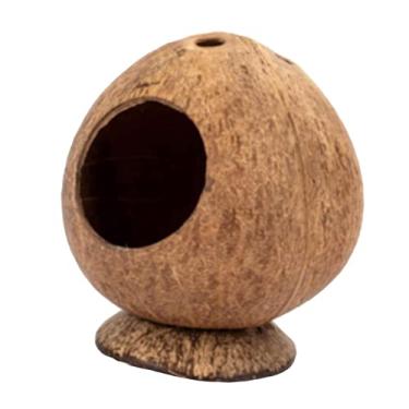 Imagem de Hamster Cage Pet Hideout Ninho Cabana Habitat Cave Bed para Bunny Furrets Gerbil