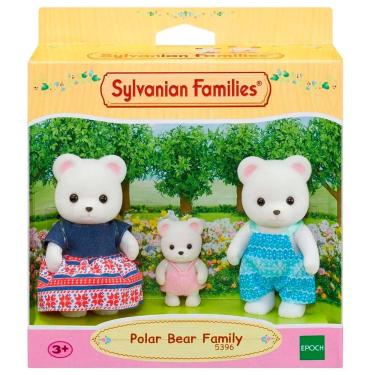 Imagem de Figura com Acessório - Sylvanian Families - Família Urso Polar - Epoch Magia
