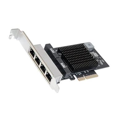 Imagem de IO CREST Chipset Quad 2,5 Gigabit Ethernet PCI Express PCI-E de interface de rede 10/100/1000/25000 Mbps RJ45 LAN Realtek RTL8125