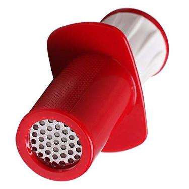 Imagem de Espremedor Amassador Alho Prático por Rosca Acrílico e Inox