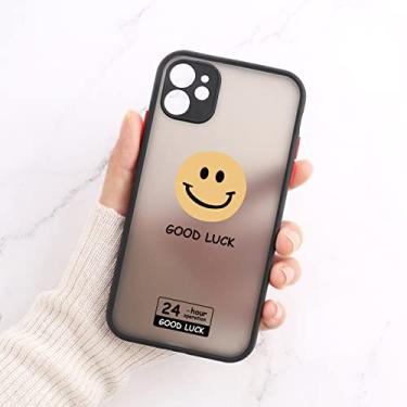 Imagem de Capa de telefone com rosto sorridente para iPhone 13 11 12 Pro Max Xr X Xs Max 12 Mini 7 8 6s Plus SE 2020 Proteção de lente de câmera capa rígida para PC, KD31, para Iphone 13 ProMax