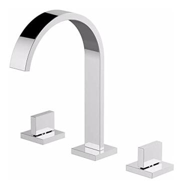 Imagem de Torneira para Banheiro Prizi Board Duplo Comando Quente/Fria