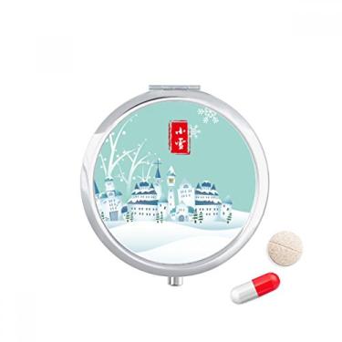 Imagem de Caixa de armazenamento de medicamentos Snow Twenty com padrão de termo solar