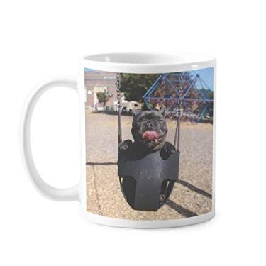Imagem de Caneca para fotografia de animais de estimação Bulldog Caneca cerâmica café porcelana louça