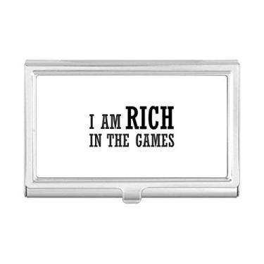 Imagem de Estojo com porta-cartões I Am Rich in The Games