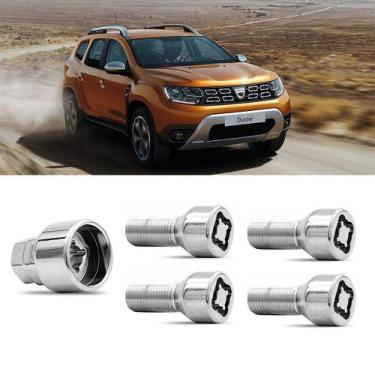 Imagem de Jogo Parafuso Antifurto Renault Duster M12x1,5 - Rodafuso