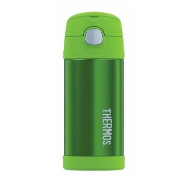 Imagem de Garrafa Garrafinha Térmica Infantil Thermos  355ml Verde