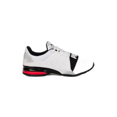 Imagem de Tênis Puma Runner City Bdp Masculino Casual Branco/Vermelho 37