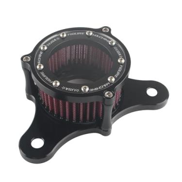 Imagem de FINMOKAL Sucker High Flow Stage 1 Filtro de Ar Vermelho CNC Entrada Apto Para Harley Electra Glide FLHTK FLHTCU FLHTCU FLHTC Clarity