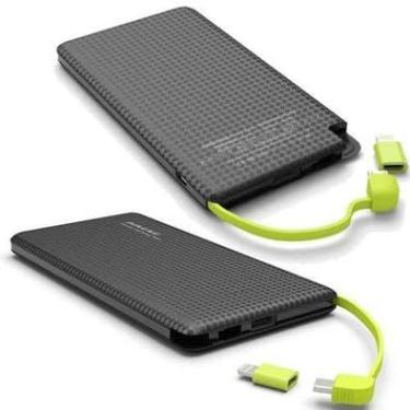 Imagem de Power Bank Carregador Portátil Power Bank 10.000 Mah Compatível V8 e Lighting - MI6-951