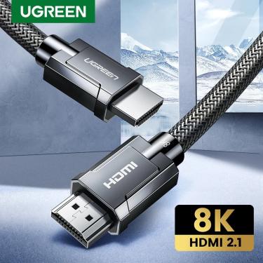 Imagem de Ugreen 8k hdmi cabo para xiaomi caixa de tv ps5 hub usb ultra alta velocidade certificada 8k @ 60hz