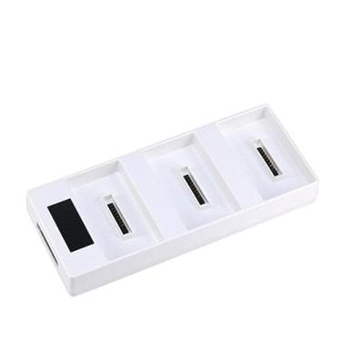 Imagem de Hub de carregamento com 3 compartimentos para DJI Phantom 4 Pro/Adv/Pro+, vários carregadores com visor LCD indicador de carga