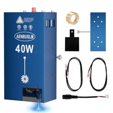 Imagem de AENBUSLM Módulo a laser de 40 W, assistência de ar integrada, potência de saída de 5,5 W (5500 mW), FAC integrado, ponto comprimido, escultura CNC DIY Master a laser para máquina de gravação a laser,