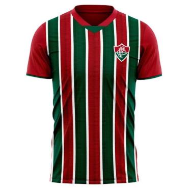 Imagem de Camiseta Fluminense Roleplay Braziline Masculina - Verde e Vermelho