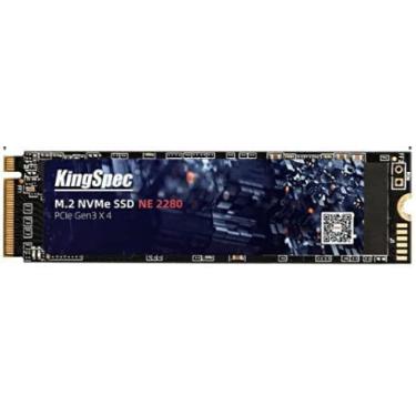Imagem de KingSpec SSD M.2 NVMe de 128 GB, 2280 PCIe Gen3x4 unidade de estado sólido interna para laptop/notebook (2280, 128 GB)