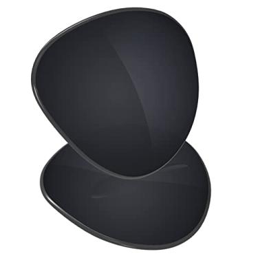 Imagem de Galvanic Lentes de substituição para óculos de sol Ray-Ban Aviator RB3025 de 55 mm - Preto polarizado