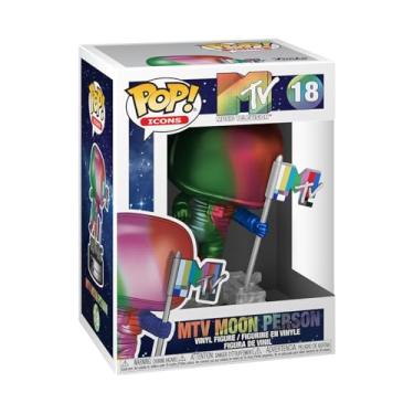 Imagem de Funko Pop 18 Mtv Moon Person Rainbow, Multicor