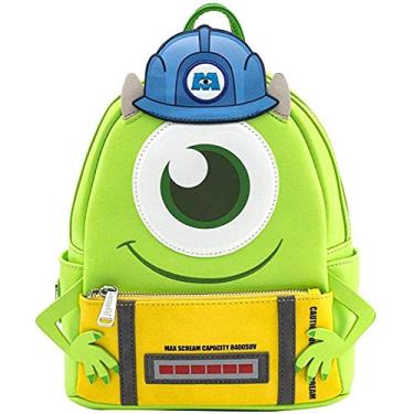 Imagem de Loungefly Disney Monsters Inc Mike Wazowski Bolsa feminina de ombro com alça dupla, Multi, One Size