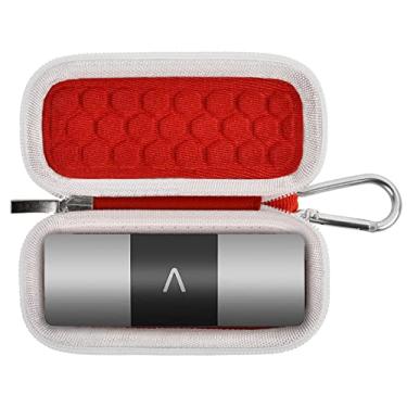 Imagem de Capa compatível com AliveCor KardiaMobile Personal EKG | Dispositivo de EKG Kardia Mobile 6L e monitor cardíaco | Monitor de ECG de encaixe para Apple e dispositivo Android – Vermelho (apenas bolsa)