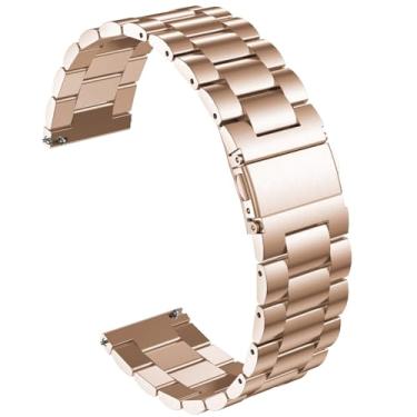 Imagem de Pulseiras de relógio masculinas Casio MDV106-1AV/MTP-VD01, pulseira de substituição de aço inoxidável de 22 mm para Casio MDV-106 Series (champanhe)