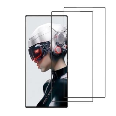 Imagem de VIESUP Película protetora de tela ZTE Red Magic 9 Pro, [pacote com 2] Película protetora de vidro temperado de cobertura total para ZTE Nubia Red Magic 9 Pro/9 Pro+ [6,8 polegadas]