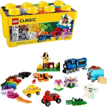 Imagem de Kit de construção LEGO Classic Medium Creative Brick Box 10696