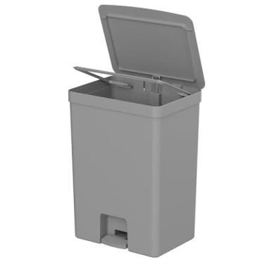 Imagem de Ou Lixeira com Pedal 50L Chumbo Linha Trium